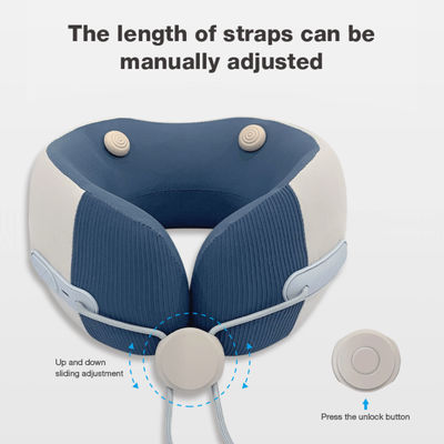 赤外線理学 振動マッサージと熱機能のU型首マッサージ機