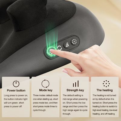 500mA充電電流 痛みを和らげるための首と背中のマッサージ機 19.05 x 30.48 x 33.02cm