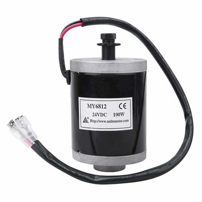 電気自転車スクーター 電気自転車コントローラ ブラシモーター 24V 100w ベルトポリー付き高速