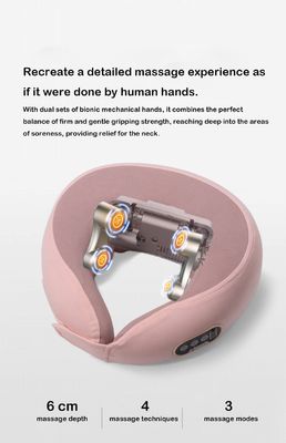 赤外線 理学療法 熱療法 振動 ミニ 子宮頸部 スマート リラックス ネックマッサージ