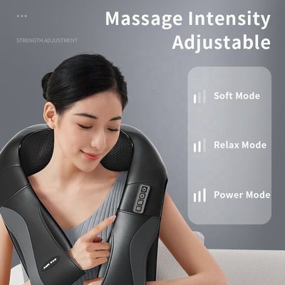 U型デザイン 筋肉痛緩和用電気背筋肩こりマッサージ機 定数電源24W
