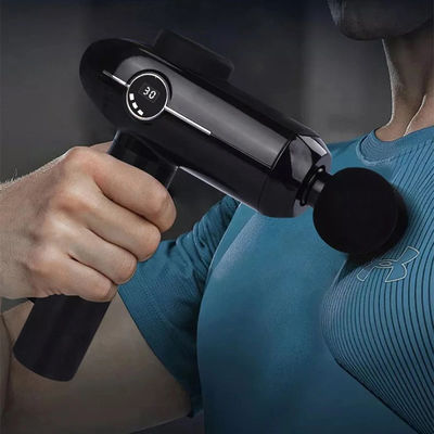 LCDスクリーンマッサージ機 振動 30 スピード ミニマッサージガン 全身リラックス