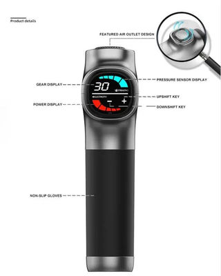 ナノシリカジェル ハンドル 30 スピード 筋肉マッサージ 銃 筋膜解放と痛みの緩和
