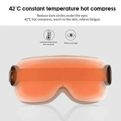 熱音楽付き 携帯眼筋マッサージ機 充電可能な熱エアバッグ圧縮 N.W. 42g