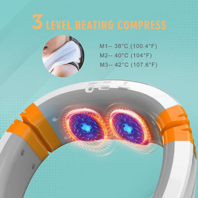 2つの手付きのインテリジェントネックリフトマッサージデバイス LEDヒーターとEMS 1kg カスタマイズ