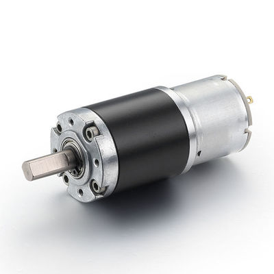 高トルク 0.03-2N.m 36mm DCトレッドミールモーター 低騒音と黒色 12V 24V
