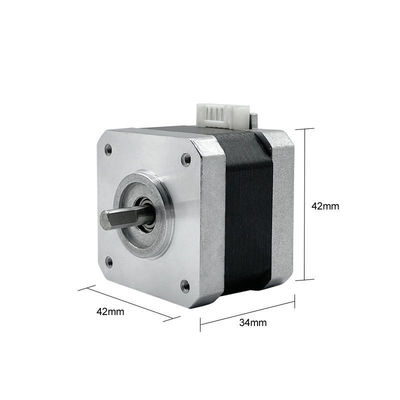 ガーデンツール シルバー ネマ 17 ステップモーター 高トルク 25Ncm DC ネマ 17 ステップモーター