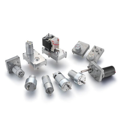 高トルク 低RPM ユニバーサル 12V DCギアモーター モデル IP 44 保護 スパーギア設計