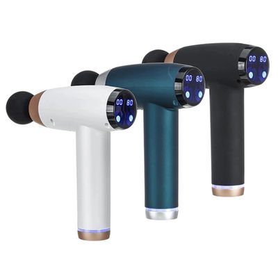 深層組織電気マッサージ銃 6頭 30速液晶ディスプレイとUSB充電 1kg