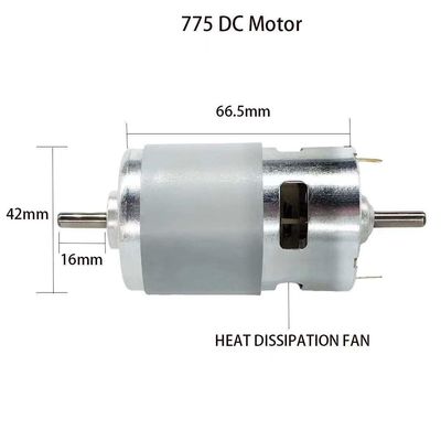 防水 双子ボールベアリング PMDC 電動ブラシ 50Hz 周波数のためのブラシなしDCモーター