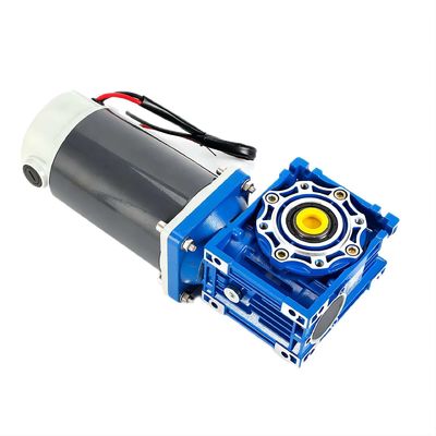 6w-300wブラシ直流電機 NMRVワームギアボックス 12V/24V/48V 60mm-104mm DCモーター