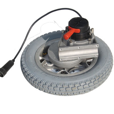 電動車椅子駆動モーター 250w 24v DC ブラシレスギアモーター 電磁ブレーキ付き