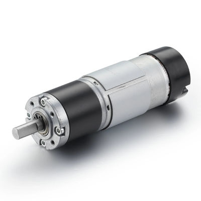 効率性 65% 自動ドアモーター用の小型モーター 28mm プラネタリ DC ブラシ付きギアモーター