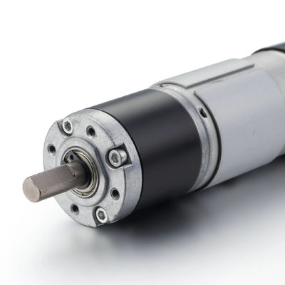 効率性 65% 自動ドアモーター用の小型モーター 28mm プラネタリ DC ブラシ付きギアモーター