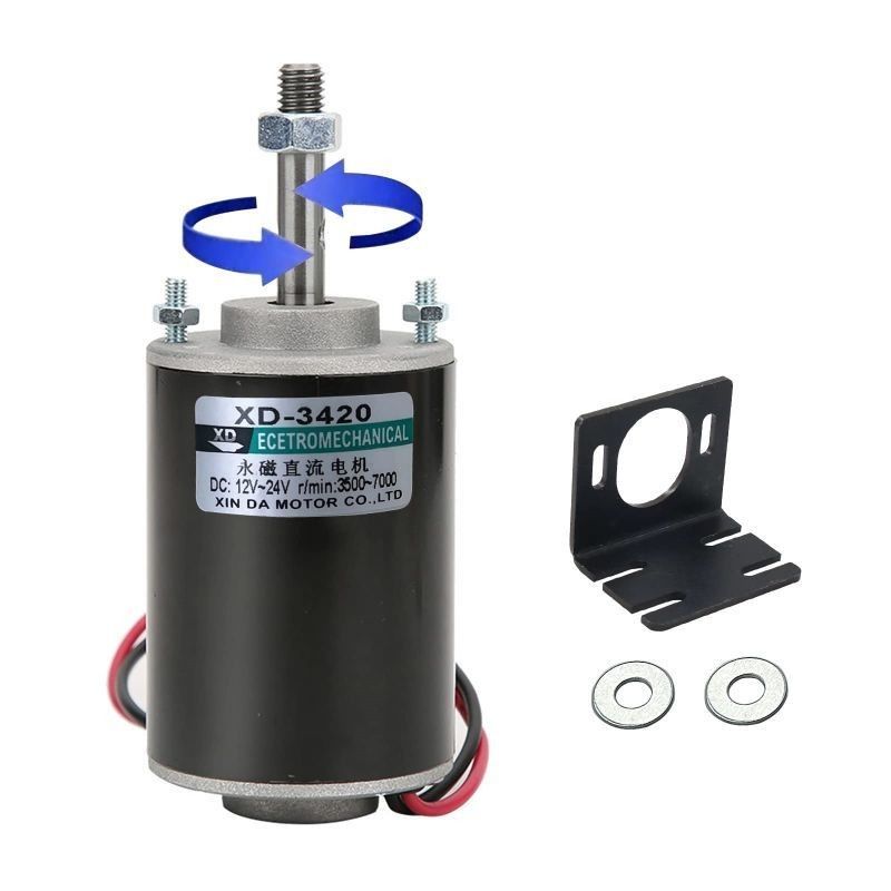 ブラシコンミュレーション 高トルク 永久磁石モーター 30W 12V/24V DIY発電機 モーター