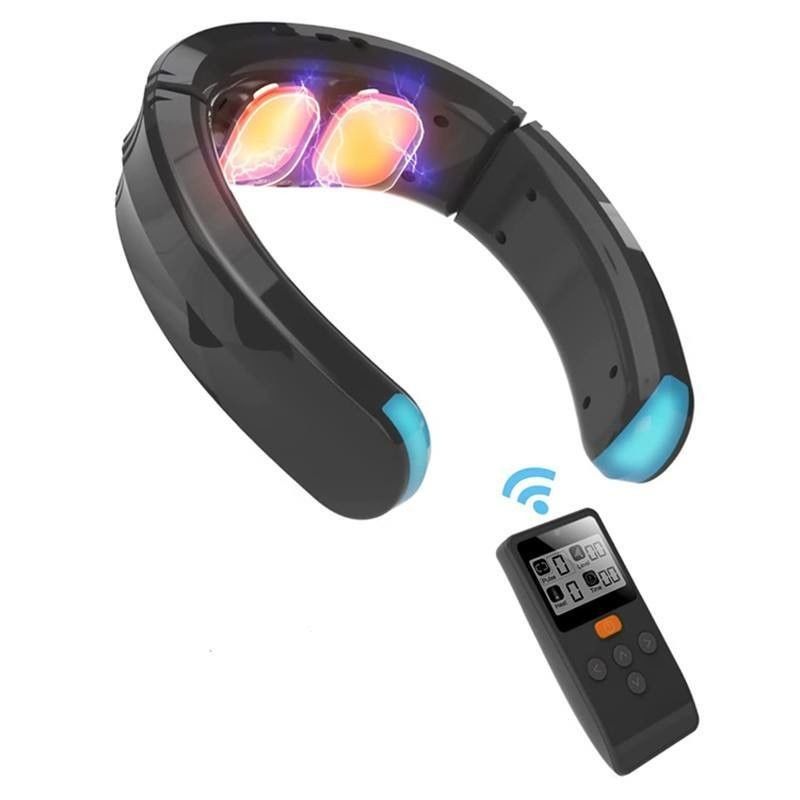 2つの手付きのインテリジェントネックリフトマッサージデバイス LEDヒーターとEMS 1kg カスタマイズ