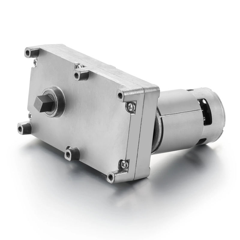 高トルク 低RPM ユニバーサル 12V DCギアモーター モデル IP 44 保護 スパーギア設計